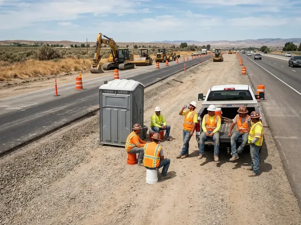 highway-road-construction-crew-007 — frequently asked questions, Porta Potty and Restroom Rentals in Milford, NE
